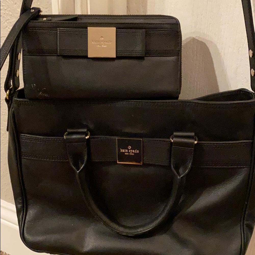 Used Kate Spade leather bag